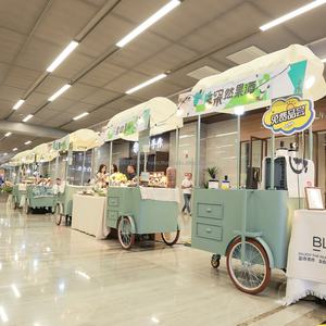 Nouveau stand de cuisine mobile sur roues pour snacks de rue, chariot pour centres commerciaux, marché nocturne, chariot de restauration, stand de marché extérieur - Product Image 2