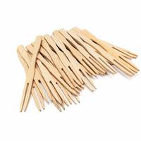 Heetverkopende wegwerp bamboe fruitprikkers 110 mm lang sushi spiesjes Teppo stick
