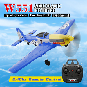 Grands avions RC pour adultes Avion RC Stabilisateur gyroscopique 4 canaux 6 axes Planeur à jet électrique Stunt RC Flugzeug <span class=keywords><strong>Fighter</strong></span> 4 canaux - Product Image 4