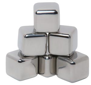DFB0308 Cubos de Hielo Reutilizables de Acero Inoxidable SUS 304, Hechos con Bloques de Hielo de Acero Inoxidable de Grado Cocina - Product Image 6