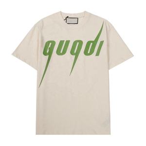 Toptan pamuk o-boyun markalı Tshirt tasarımcı kıyafetleri artı boyutu erkek t-shirt - Product Image 2