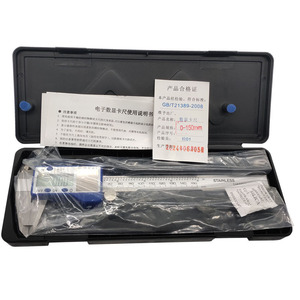 แอนเฮง ดิจิตอลคาลิปเปอร์ 0-150 มม. สแตนเลสสตีล ใช้พลังงานแสงอาทิตย์ จอแสดงผลอิเล็กทรอนิกส์ เวอร์เนียร์คาลิปเปอร์ - Product Image 2