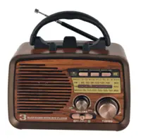 IS-RBT1132S 휴대용 야외 AM FM SW 라디오 내장 18650 배터리 USB 충전식 태양 전원 라디오 녹음