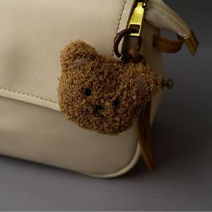 可愛いぬいぐるみテディベア携帯ストラップ、キーホルダー、車のキーバッグ、装飾、イベントギフト、卸売 - Product Image 3