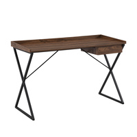 Bureau d'ordinateur simple en MDF avec design personnalisé, fabriqué en Chine