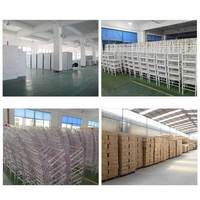 Оптовая продажа, белый полимерный Гладиатор, американский стул, белый стул wimbledon, полимерный складной стул chiavari