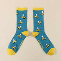 Designers Animals Coton Unisex Crew Confortable Cartoon Funny Men Socks