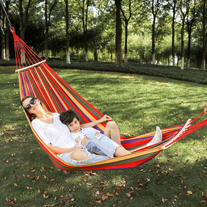 Hamaca <span class=keywords><strong>de</strong></span> Jardín Plegable Portátil <span class=keywords><strong>de</strong></span> Nailon <span class=keywords><strong>de</strong></span> Calidad Confiable para Acampar, Columpio Colgante con Fácil Almacenamiento - Product Image 1