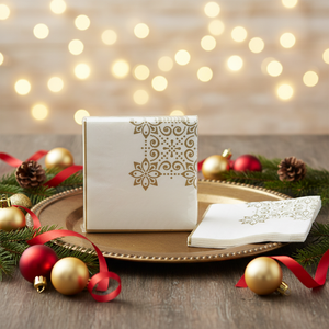 617063 33cm 20pcs Serbet Gaya Islami Perayaan Festival Idul Fitri Ramadhan Dekorasi Pesta Perlengkapan Pesta 2 Warna Offset - Product Image 4