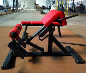 Banc d'extension dorsal abdominal pour la salle de sport, équipement de fitness commercial, banc romain réglable pour la <span class=keywords><strong>musculation</strong></span> - Product Image 4