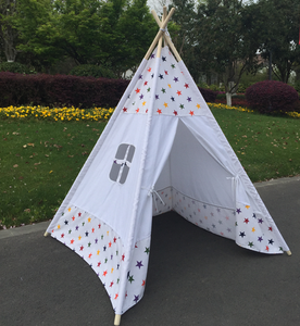 <span class=keywords><strong>Tienda</strong></span> de dormir <span class=keywords><strong>Tipi</strong></span> de lona de algodón para niños de alta calidad - Product Image 6