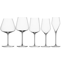 Verre à vin rouge Bourgogne en cristal ultra-fin soufflé à la main et verre flûte, design de luxe léger, capacité 501-600 ml