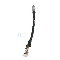 Rakitan Kabel Ujung Bulat Konektor Sirkular Dorong-Tarik Pegangan Knurled Sepuluh Warna Kabel untuk Perangkat Dirgantara OEM Grosir