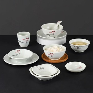 <b>Melamine</b> bowls, imitation porcelain plastic soup bowls, rice bowls, fast food small bowls, dishware, restaurant bowls, <b>plates</b>, - Product Image 2