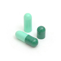 Capsules végétariennes HPMC blanches de qualité médicale, séparées, taille 00