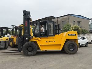 Used TCM FD200 Heavy Duty Diesel <b>Forklift</b> Original Japan 20 Ton Container <b>Forklift</b> In Stock - Product Image 3