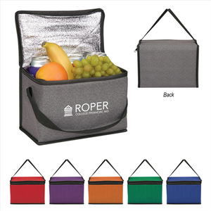 Borsa termica isolata in tessuto Non tessuto a rullo per la neve 6-pack borsa termica in poliestere borsa da pranzo personalizzata <span class=keywords><strong>con</strong></span> Logo personalizzato - Product Image 3