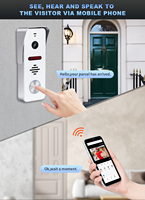 Sonnette vidéo WiFi POE Morning Tech 1080P HD, accès RFID, vision nocturne, audio bidirectionnel, station de porte IP pour villas/bureaux