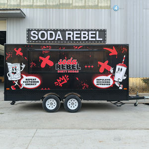 รถขายอาหารเคลื่อนที่ขนาดใหญ่<span class=keywords><strong>ส</strong></span>ุดหรูสำหรับธุรกิจขายเบอร์เกอ<span class=keywords><strong>ร์</strong></span> ฮอทดอก และของว่าง ผลิต<span class=keywords><strong>ใน</strong></span>จีน - Product Image 2