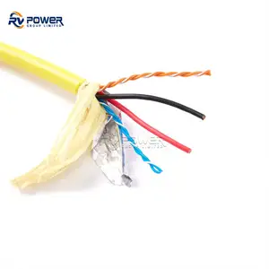 Underwater Low Voltage Coaxial ROV Tether Multicore STP Cat5 Network Power Hybrid Cable for Submarine Robot