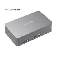 Carte de capture vidéo SDI quadri-canaux Thunderbolt 3 1080P60 DP YUY2 pour caméra de streaming en direct, applications industrielles et médicales, et jeux, en alliage d'aluminium