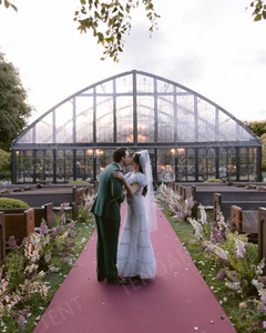 Carpa Arqueada de 10m X 20m para Bodas, Carpa Transparente con Marco Negro para Eventos, Carpa para Fiestas y Bodas, Carpas Transparentes para Eventos - Product Image 5