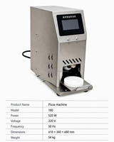 Machine à rouler la pâte automatique, laminoir à pâte commercial en acier inoxydable, épaisseur réglable pour boulangerie, pâte plate, gâteau