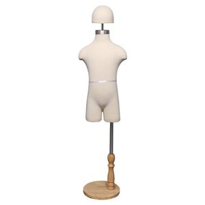 Mannequin en mousse épaissie pour la partie supérieure du corps avec tête, pour vitrine de magasin de vêtements pour enfants, pose debout, vente en gros - Product Image 6