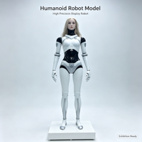 Modèle de robot humanoïde à l'échelle pour salle d'exposition d'entreprise et exposition commerciale