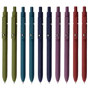 अमेज़ॅन पर गर्म बिक्री 5 पीसी 0.5 मिमी ब्लैक इंक पेन फाइन प्वाइंट स्मूथ राइटिंग पेन ऑफिस स्कूल आपूर्ति उपहारों के लिए प्यारा जेल पेन