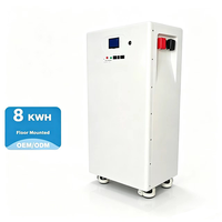 Solution tout-en-un : Batterie solaire au lithium 314Ah 8kWh 25.6V 8000 cycles avec surveillance des données en temps réel pour maison hors réseau rurale
