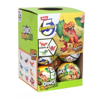 Figurine de collection authentique ZURU Blind Box Dinosaur World Surprise Ball, jouet pour enfants, cadeau