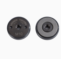 Écrou à bride autobloquant pour meuleuse d'angle M10 M14 5/8-11, plaque de pression à dégagement rapide pour pièces d'outils électriques de meuleuse et polisseuse