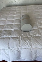 Weiße Entenfedern & Daunen Bettdeckenfüllung Baumwollstoff Daunenfüllung Flauschige Weiße Bettdecke Duvet-Einsatz Warme Steppdeckenfüllung