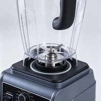 Mixeur Commercial Grande Capacité avec Bouton de Contrôle Réglable pour Broyer la Glace et Préparer des Smoothies aux Fruits, Idéal pour la Maison
