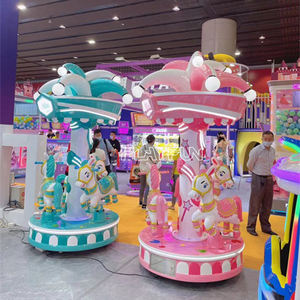 Manège électrique <span class=keywords><strong>de</strong></span> cirque miniature pour enfants, prix d'usine Playfun, 3 joueurs, <span class=keywords><strong>jeu</strong></span> <span class=keywords><strong>de</strong></span> <span class=keywords><strong>fête</strong></span> <span class=keywords><strong>foraine</strong></span> intérieur, machine à <span class=keywords><strong>pièces</strong></span> - Product Image 4