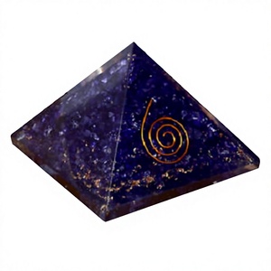 Wholesale Premium Amethyst Chips <b>Orgonite</b> Pyramid for Meditation Energy Healing Religious Crystal Decor Handmade <b>Orgonite</b> Crafts - Product Image 1