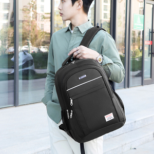 <span class=keywords><strong>Zaino</strong></span> Impermeabile in Oxford per Laptop e Scuola con Chiusura a Cerniera, <span class=keywords><strong>Grande</strong></span> Capacità per Studenti e Viaggi - Product Image 3