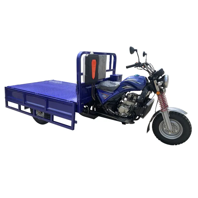 Moto à trois roues hydraulique refroidie à l'eau, Cargo avec cinq roues, 250cc