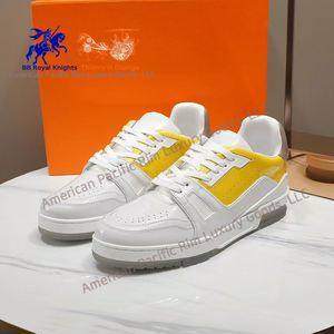 Zapatos Casuales de Diseño de Lujo para Hombre y Mujer, de Alta Calidad, con Forro de Malla y Cuero Genuino, Zapatos Deportivos de Moda para Caminar - Product Image 3