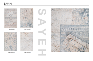 Alfombra Antideslizante de Estilo Turco LandScopeTech para Decoración del Hogar, Alfombra Suave para Sala de Estar y Área del Sofá, Alfombra de Alta Calidad con Pelo de 8 mm, Agradable al Tacto - Product Image 6