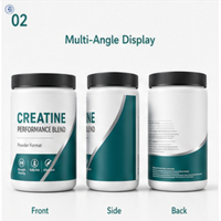 Créatine monohydrate en poudre pure naturelle, sans arôme, pour adultes, complément nutritionnel quotidien, vente en gros OEM d'usine
