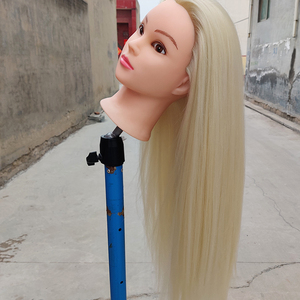 Maniquí Femenino para Prácticas de Peinado, Corte, Rizado y Estilismo, Modelo de Cabello Largo para Cosmetología - Product Image 4