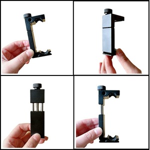 Aluminum Alloy Tripod Phone <b>Clamp</b> With <b>Quick</b> Release For Live Streaming Personal Vlog - Product Image 5