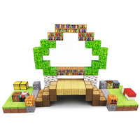 Blocs Magnétiques de Construction "World Series" pour Enfants, Jeu Éducatif DIY de Cubes – Vente en Gros Directe Usine (30 Ans d'Expérience)