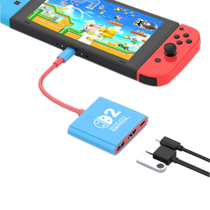 TUTI Wholesale NS Switch 1/2 3 in 1 <strong>USB</strong> <strong>Hub</strong> HD 4k60hz <strong>USB</strong> <strong>3.0</strong> Docking Station for NS Switch 2 - Product Image 2