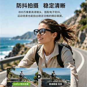 Lunettes intelligentes G2 Pro AI avec traduction en temps réel et enregistrement vidéo en vue à la troisième personne - Product Image 2