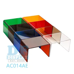 3 pcs/set Acrylic Risers For Display Acrylic Display Risers Stand for Show Funko Pop Figures Acrylic Tabletop Risers For Cupcake