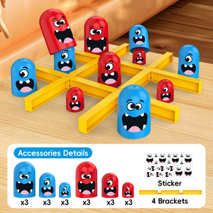 Juego de Mesa Interactivo Tic Tac Toe para 2 Jugadores, Divertido Juego de Mesa para Niños, Comer al Grande, Regalo para Niños - Product Image 6