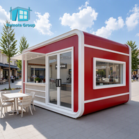 Maisons modulaires modernes multifonctionnelles préfabriquées de 10 pieds 20 pieds 40 pieds Détachables Maison conteneur de couchage Cabines Apple à vendre